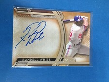  F141,963  2015 Topps Tier One Acclaimed Autographs #AARW Rondell White/399