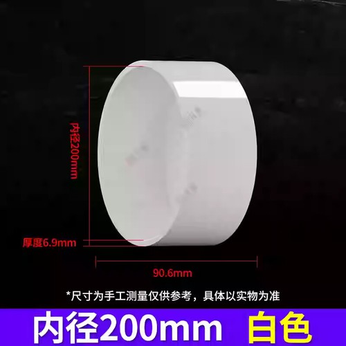 PVC Round End Cap Blanking Stopper Cover for Pipe Tube 20-200mm White/Blue/Gray - Picture 18 of 40