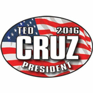 Marco Rubio 2016 For President Oval Bumper Sticker Decal