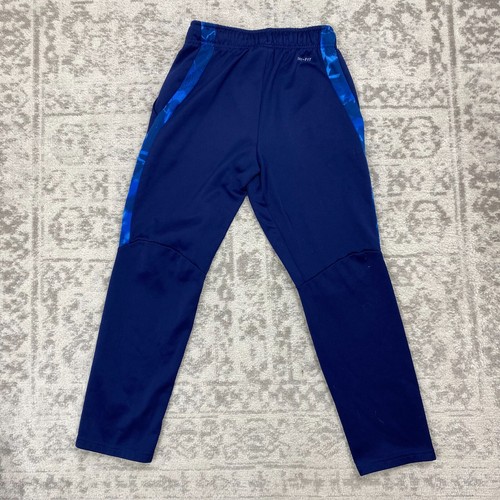 Nike Sportswear Sweatpants Kids Fleece Blue Tapered Sweatpants Size Large - Picture 4 of 7