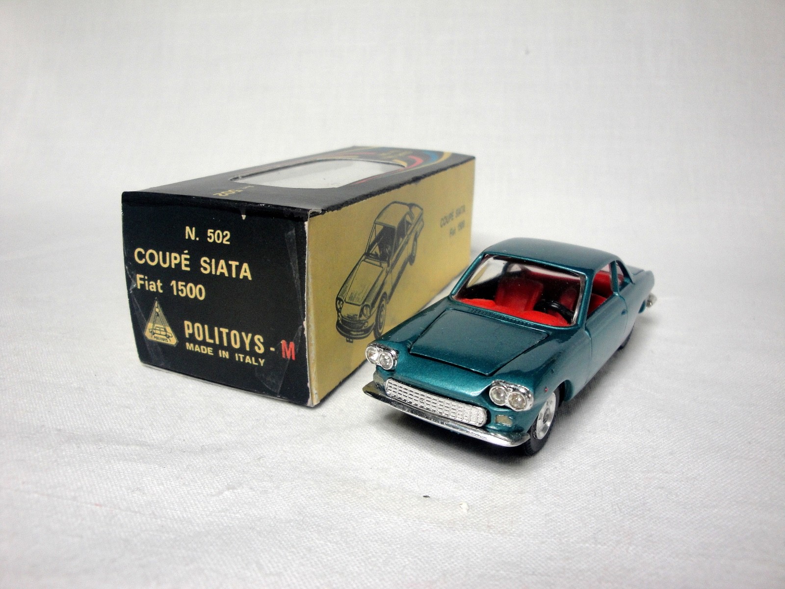 1/43 POLITOYS M 502 FIAT - SIATA 1500 1/43 POLITOYS M 502 FIAT - SIATA 1500