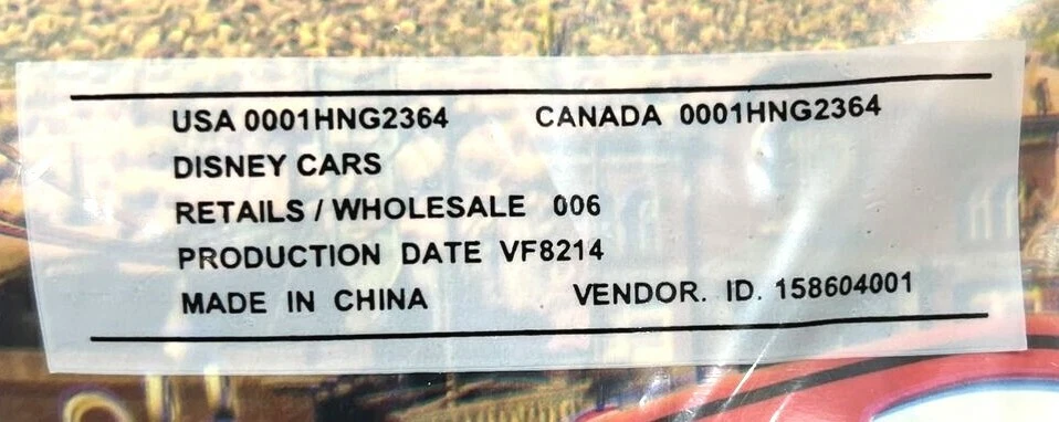 Banners de feliz cumpleaños vintage de coches Disney Pixar de 8' de largo (paquete de 6) Foto 3 de 4