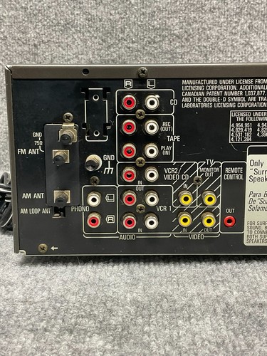 Technics SA-GX290 Home Theater 🎵 Dolby Pro Logic Stereo Receiver Black - Picture 8 of 15