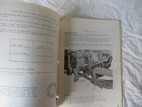 1966 Cockshutt 247 Schwerlastgrubber Bedienungsanleitung - Bild 3 von 8