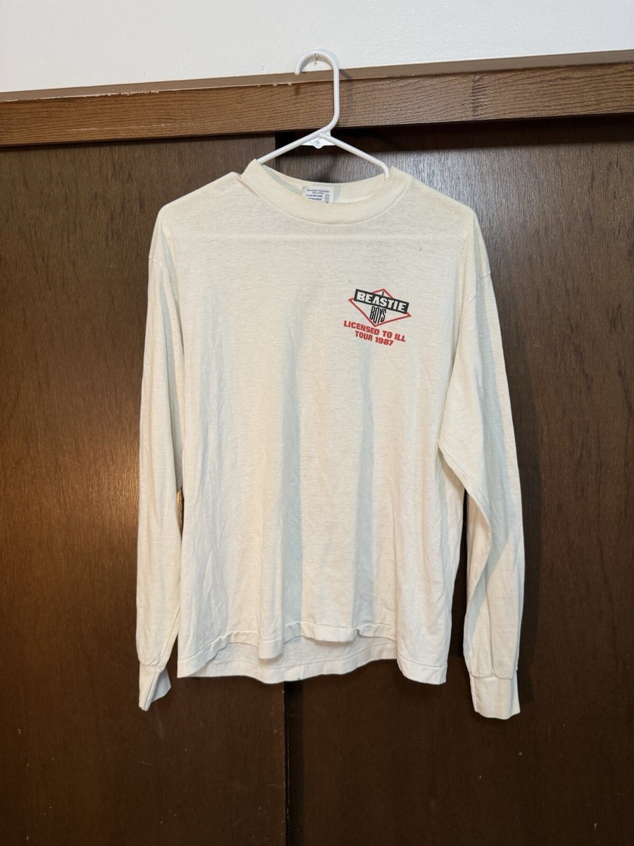 vintage beastie boys licensed to ill tour long sleeve shirt