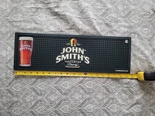 John Smith's Tadcaster Brewery 1758 No Drip No Spill Rubber Bar mat 19.5" X 6.5"