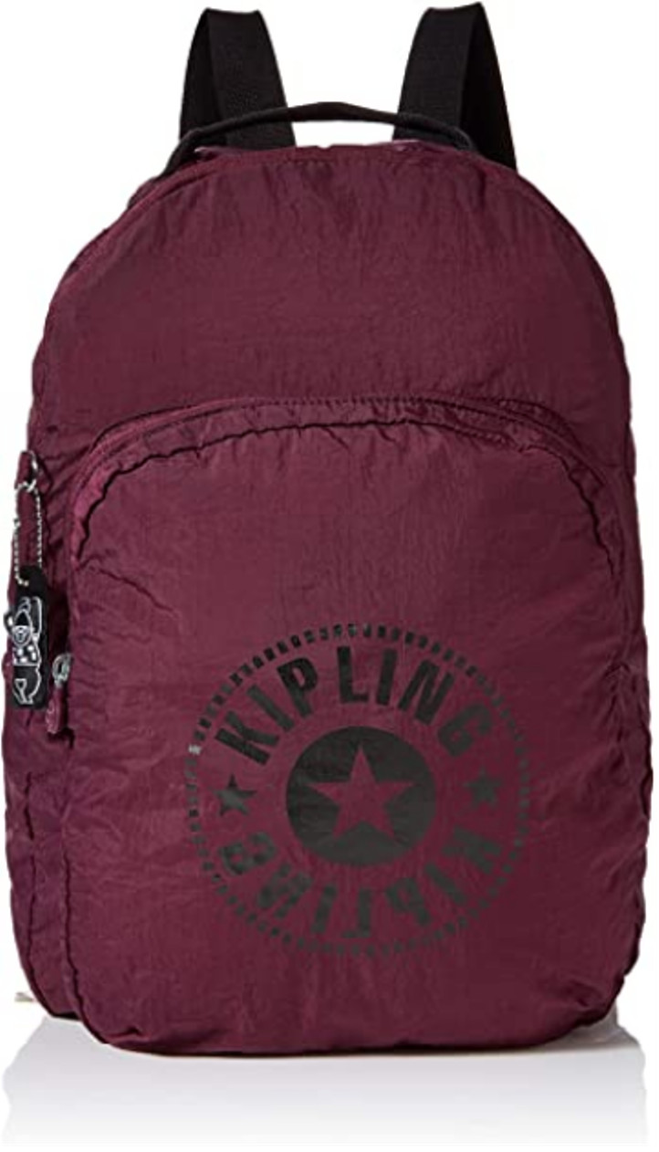 Kipling Basic Seoul Rucksack, 44 x 33 x 14 cm, Pflaume (Plum Light)