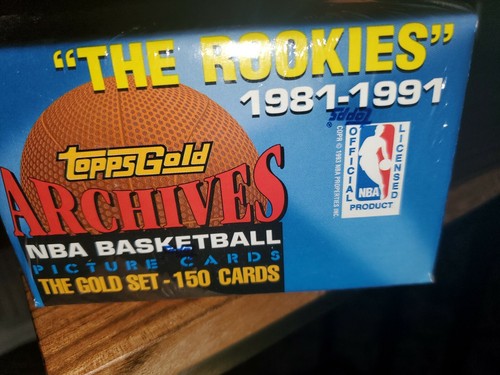 1981-1991 TOPPS GOLD The NOVATOS 150 TARJETAS SET JORDAN SHAQ PSA sellado de fábrica radiocontrol - Imagen 5 de 5