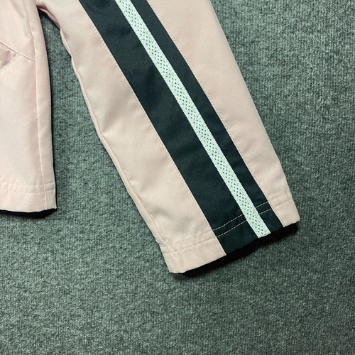 Chaqueta NIKE para mujer mediana rosa con cremallera completa rompevientos con cremallera bolsillo Swoosh para damas. - Imagen 6 de 13