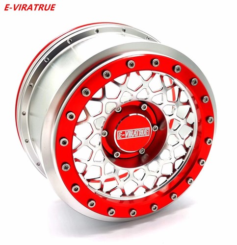 E-VIRATRUE Aluminum Wheel Fits PRO-Line MX43 Tire For TRAXXAS XMAXX 1/5 /XRT1pcs - Picture 3 of 6