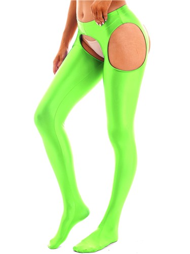 Collant donna lingerie calze trasparenti senza cavallo lucido elasticizzato - Foto 58 di 217
