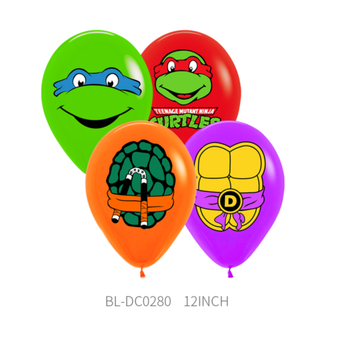 40pcs Ninja Turtles Balloon Kids Party Birthday Babyshower Party Decoration - Picture 1 of 6