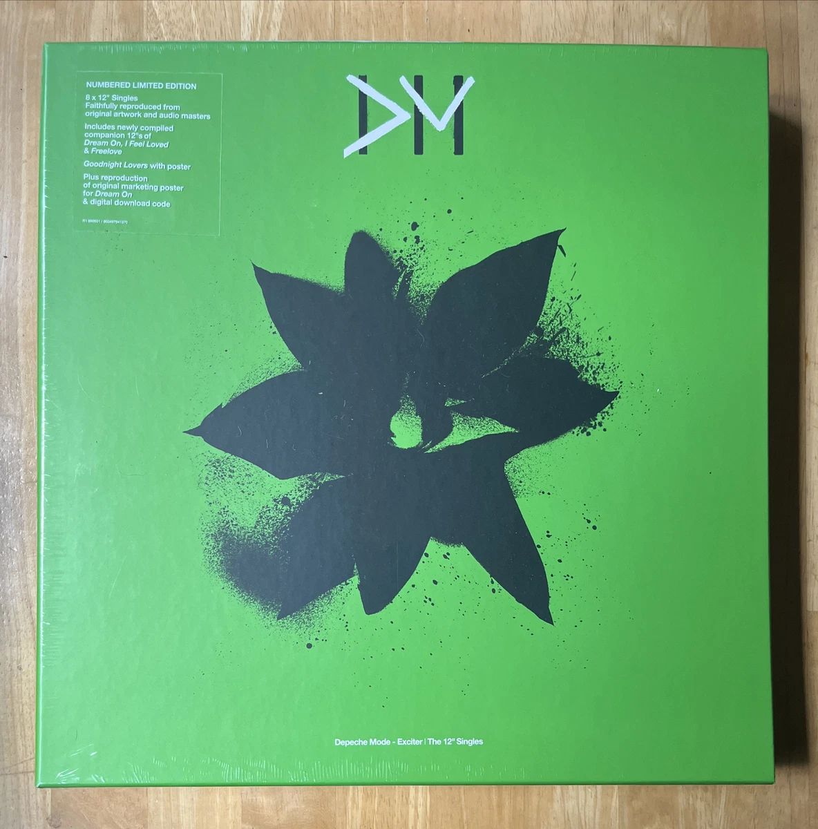 Depeche Mode 'Exciter - The 12" Singles' 8-Disc Numbered Box Set.