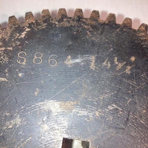 s8 64-14-1/2 Degree Spur Gear 1-7/8” Bore 3/8 Key - Picture 2 of 11