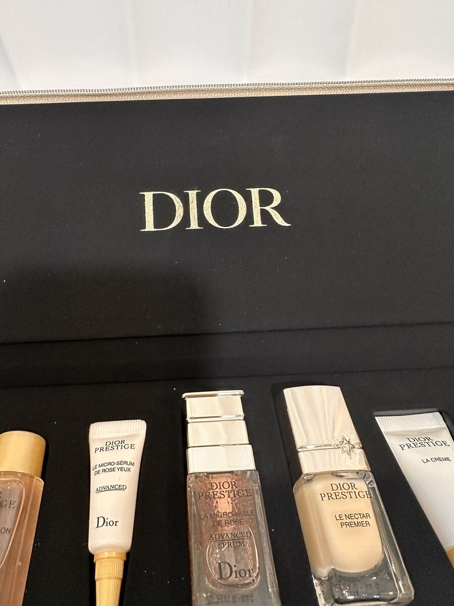 Dior Prestige 7-Piece Mini Set with Gold Dior Prestige 7-Piece Mini Set with Gold