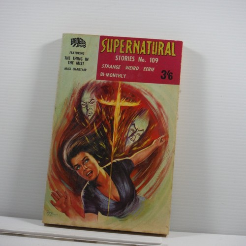 Supernatural Stories no 109 Strange Weird Eerie by Badger Books 1967 horror book - Picture 12 of 12