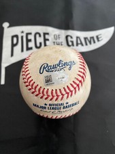 Bryce Harper MLB Game Used Single Baseball Max Scherzer 2000th K Game 6/11/17 