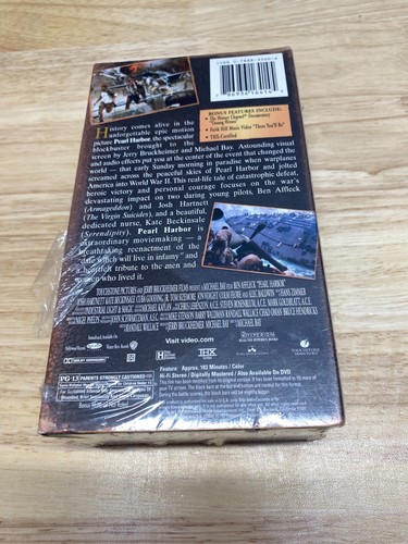 Pearl Harbor 60th Anniversary Edition Two Videotape Set New Sealed - Picture 4 of 7