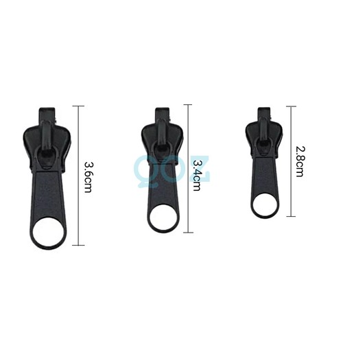 6Pcs Universal Instant Fix A Zipper Repair Replacement Zip Sewing Kit NEW - Picture 9 of 9