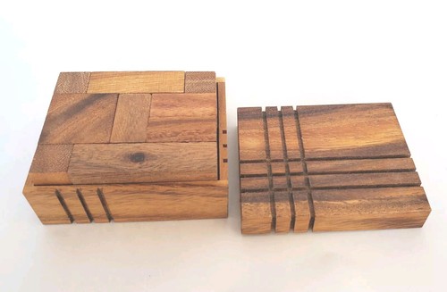 Puzzle Brain Teaser. Beginner Level. Original 3D. Made Of Wood  - Picture 3 of 4