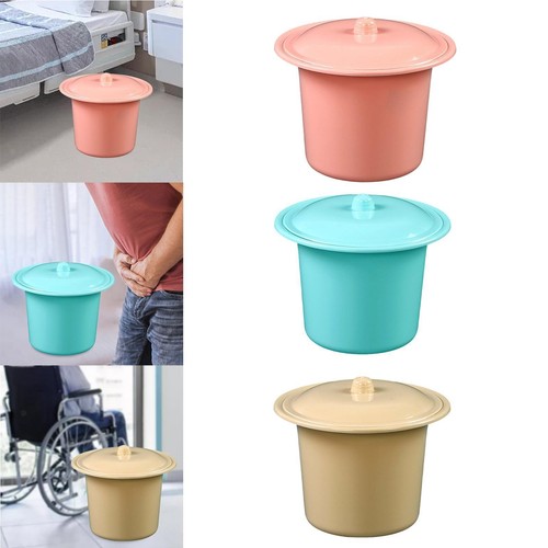 Spucknapf mit Deckel Töpfchen aus PP-Kunststoff Mobile Toilette für ältere