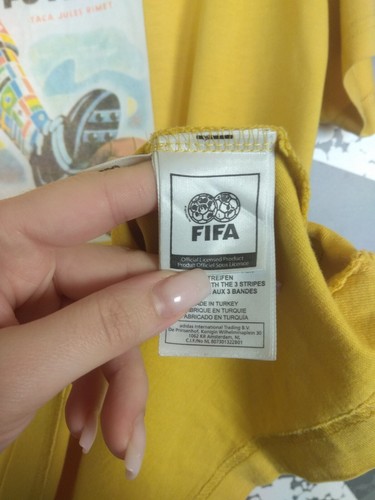 Brazil Brasil Team Jersey Fan Football Soccer Shirt Adidas Mens Size M ig93 - Picture 10 of 12