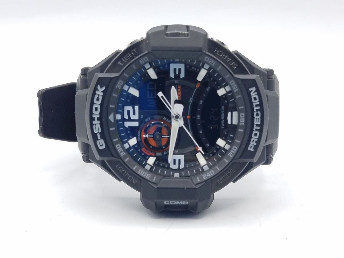 Casio G-Shock 5302 Twin Sensor Gravity Master PILOT WATCH | eBay