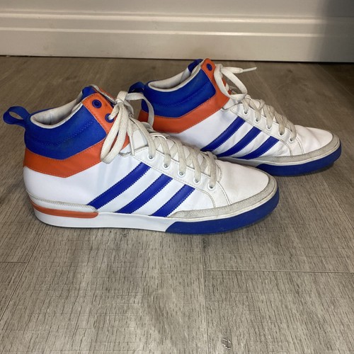 Adidas high top trainers sneakers uk size 11 New York Knicks NBA Rare Nov 2011 - Picture 5 of 24