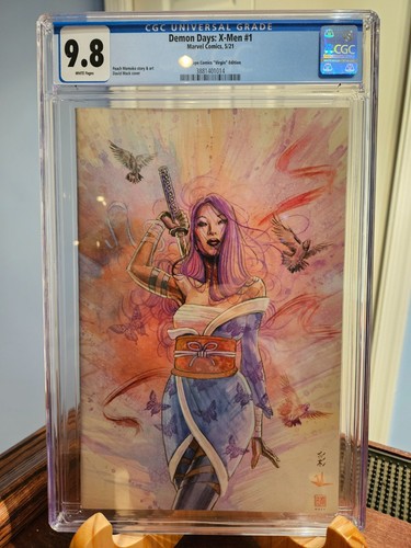 Demon Days X-Men #1 Mack Virgin Variant 9.8 CGC 2021 Peach Momoko Copy B Perfect - Picture 1 of 11