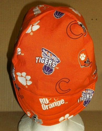 Clemson Tigers Custom Made Construction, Welder, Pipe-fitter, Biker Hat - Picture 2 of 2