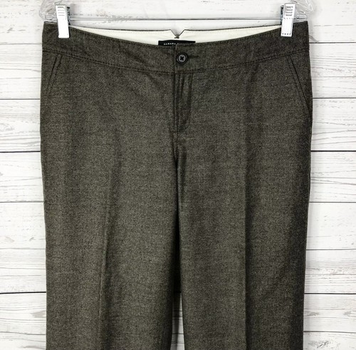 ๐ค Banana Republic Ryan Fit Crop Capri Pant Tweed Wool Stretch 14 - Picture 5 of 8