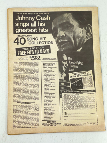 Vintage June 1971 Roy Drusky Jessi Colter Country Song Roundup Magazine - Picture 7 of 7
