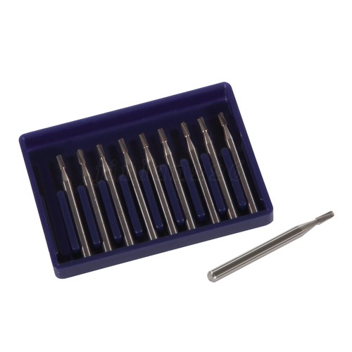FG-245 Dental Carbide Steel Tungsten Burs Friction Grip cutter Drills 10pcs 19mm - Picture 11 of 15