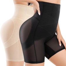 Women's High Waisted Tummy Control Body Shaper Shorts Girdle Pants Thigh Slimmer