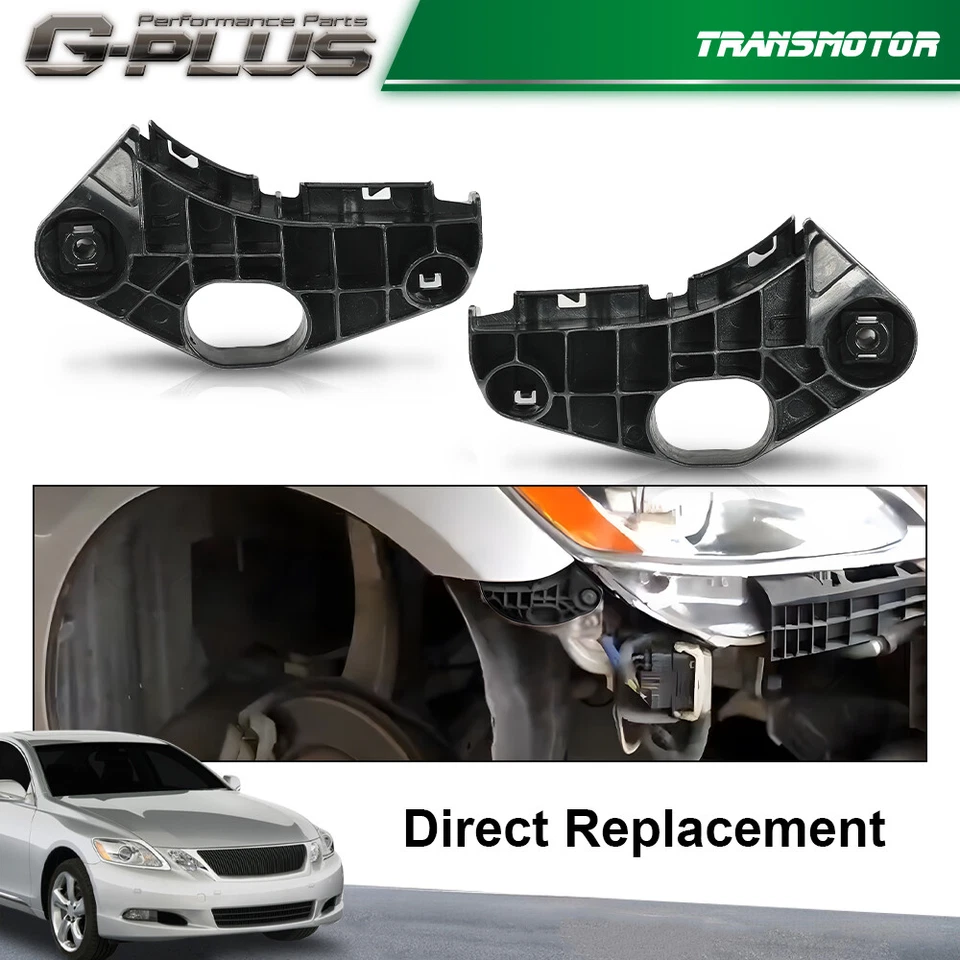Retenedor de parachoques superior delantero apto para Lexus GS350 07-11 GS430 GS450h GS460 06-07 Foto 4 de 4