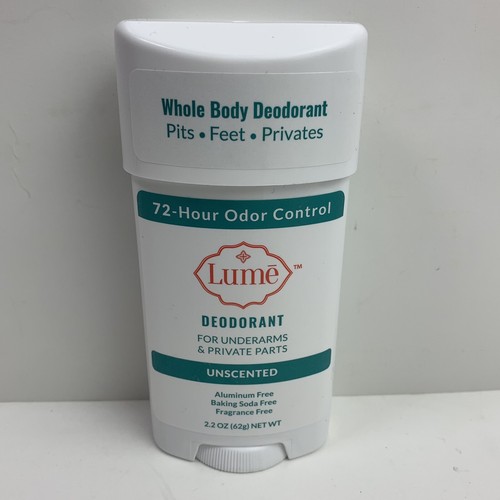 Lume Deodorant Unscented 2.2 oz New Underarms Botswana Ubuy