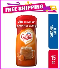 Nestle Coffee mate Caramel Latte Coffee Creamer, 15 oz