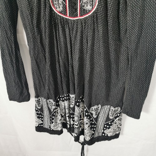 Ladies Dress Size 18 Maternity NEXT Black Stretch Jersey Smart Casual Day - Picture 3 of 7