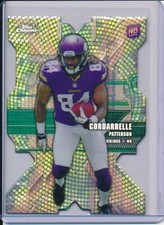 CORDARRELLE PATTERSON 2013 TOPPS CHROME ROOKIE DIE-CUT RC #RDC-CP