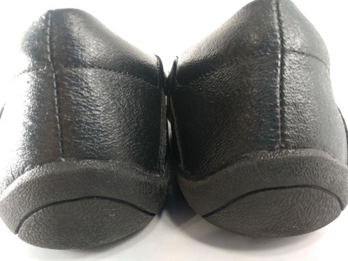 Dr. Scholl's Damenschuhe schwarz Leder doppelte Luftkissen-Innensohle Größe 8,5 M - Bild 5 von 11