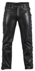 Biker Jeans Leather Pants Leather Jeans 5 Pocket Jeans Biker Laced Leather MDM812