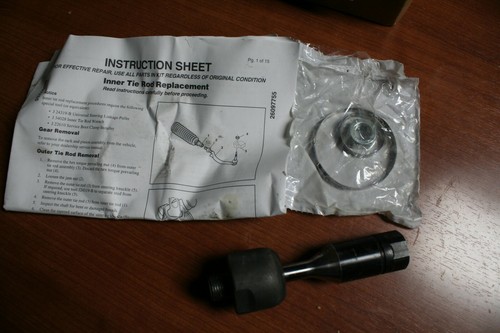 NOS GM Steering Tie Rod End Inner 26089596 02 Trailblazer Envoy Bravada E - Picture 3 of 3