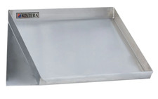 NEW 21" Single Dish Rack Shelf Wall Mount Stainless Steel Sorting Kintera #3024