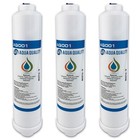 Aqua Quality Inline Fridge Water Filter Cartridges replaces DA29-10105J, 3 Pack