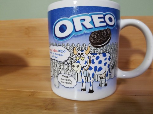 Vintage OREO Cookie Coffee Cup Mug 10 oz. CUTE  - Bild 1 von 8