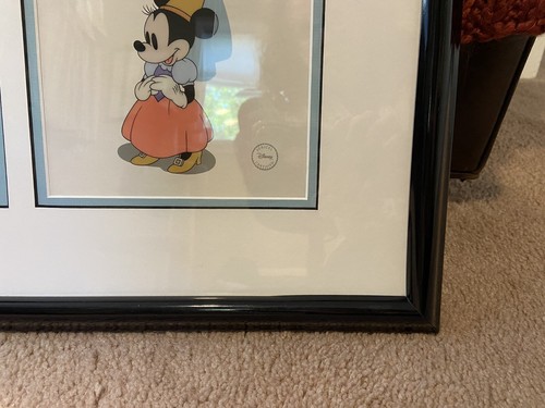 Disney Sericel Brave Little Tailor Mickey and Minnie - Picture 5 of 12