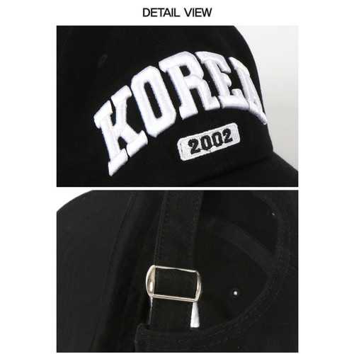 Gorra de béisbol unisex para hombre y mujer 2002 Corea sin estructura informal papá sombreros camionero - Imagen 6 de 10