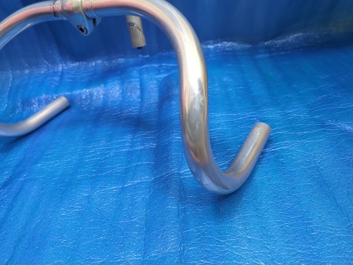 Nitto B123 AA 380mm NJS Certified Handlebar + Nitto Jaguar 110mm NJS AA Stem - Picture 3 of 8