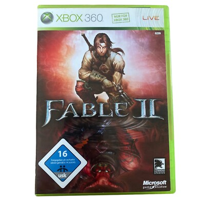 Fable II Microsoft Xbox 360 OVP Anleitung Rarität Sammlung Selten Vintage Retro