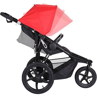 Baby Trend Stealth Jogger Stroller Cardinal Infant Buggy Carriage All-Terrain